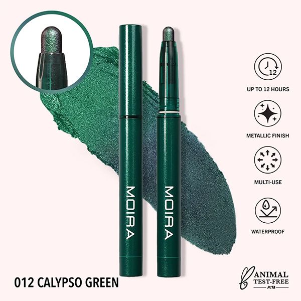 Moira Stellar Glaze Sombra en barra Calypso Green 12