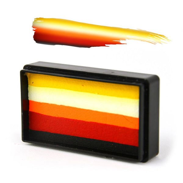 Tarta Arty Brush Fire Rainbow