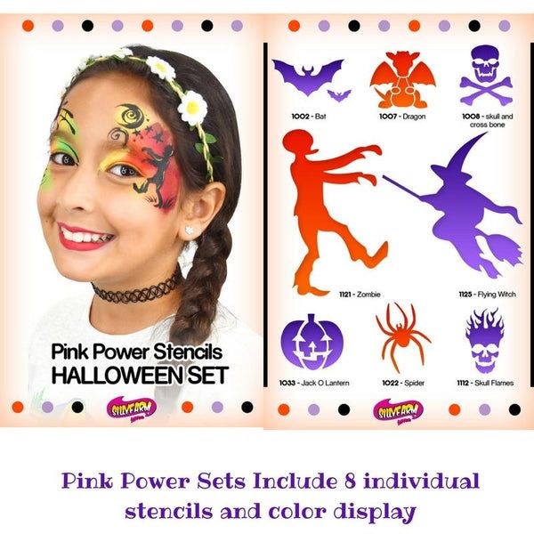 Juego de plantillas Sillyfarm Holiday Pink Power