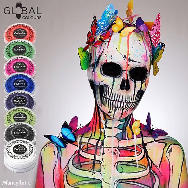 Global Face & Body Paint Ultra Azul 32gr