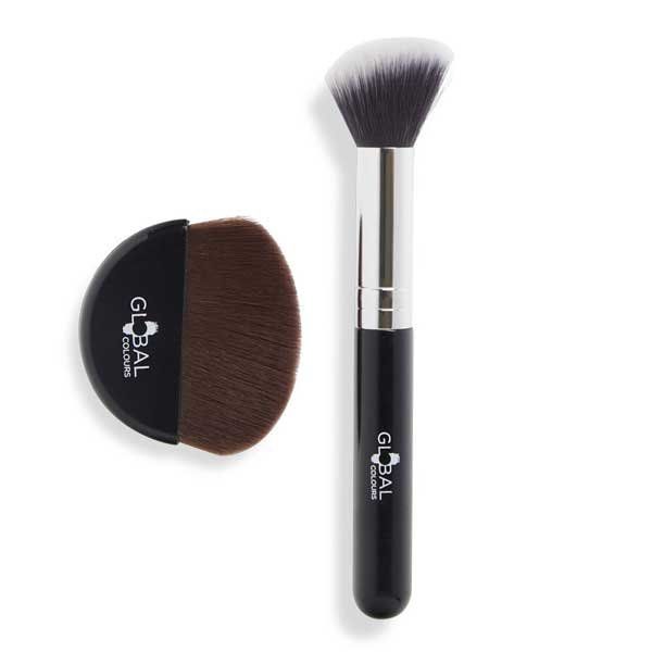 Aplicador de Purpurina + Plumero - 2pk Artist & BodyArt Brush Set