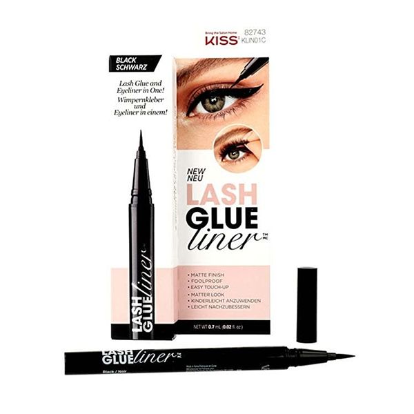 Kiss Lash Glue Liner Negro