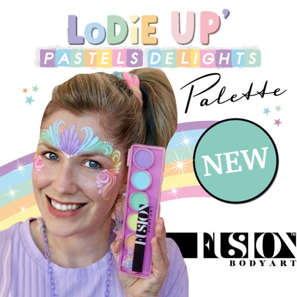 Paleta arco iris Fusion Elodie's Pastel Delights