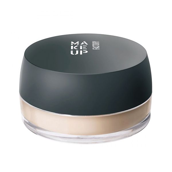 Base de maquillaje en polvo mineral Make Up Factory Light Beige 