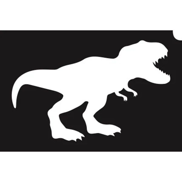 Plantilla Glittertattoo Fierce T-Rex (pack de 5)