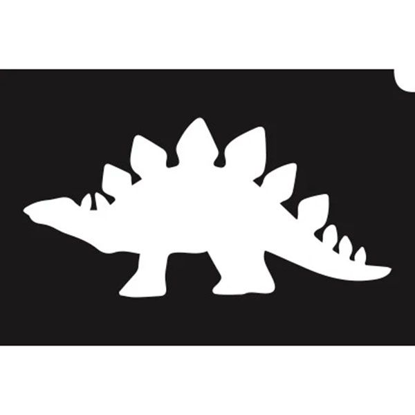 Plantilla Glittertattoo Stegosaurus (pack de 5)