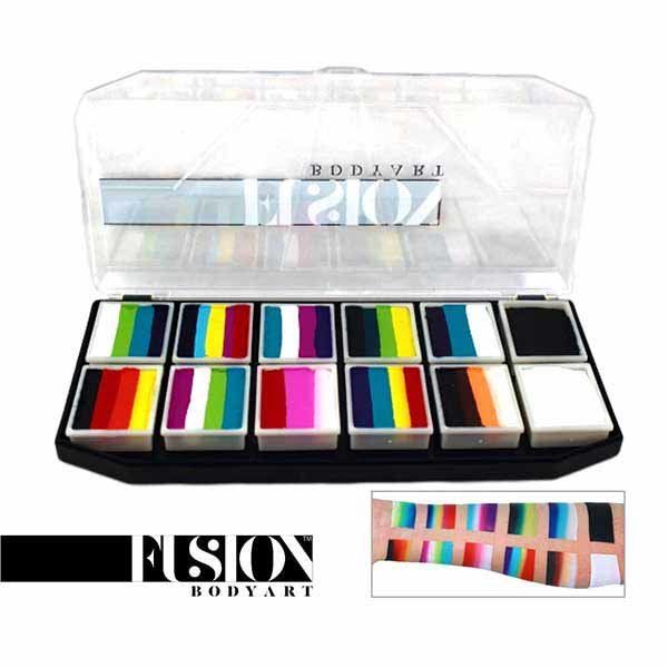 Paleta Fusion Body Art Rainbow Explosion