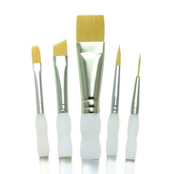 Royal Brush Soft Grip Set 5 Pinceles Sg301-3t