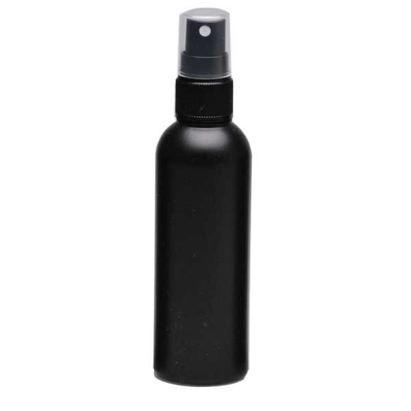 Botella pulverizadora negra 100 ml